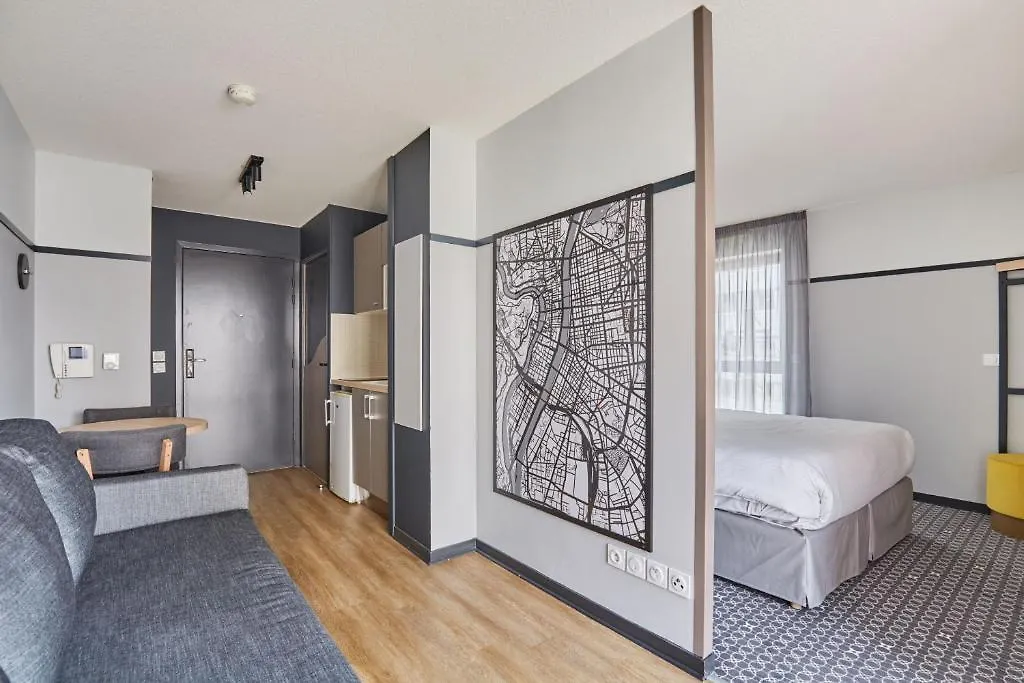 Hotel apartamentowy Appart'Hotel Odalys City - Lyon Centre Confluence